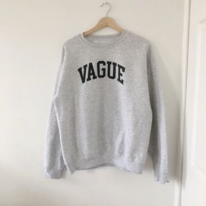 Vague sweater